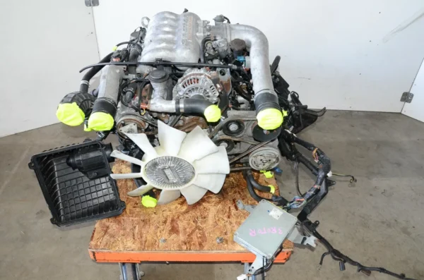 MAZDA 20B-REW TWIN TURBO COMPLETE ENGINE JDM 3 ROTOR COSMOS WIRING ECU - Image 2