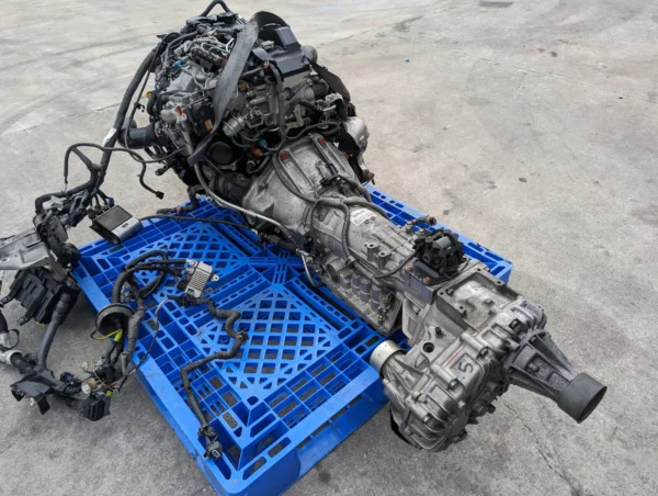 JDM Toyota 1KD-FTV D-4D DOHC 3.0L Turbo Diesel Engine and Transmission Complete - Image 11