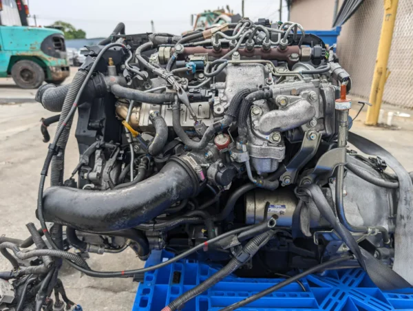 JDM Toyota 1KD-FTV D-4D DOHC 3.0L Turbo Diesel Engine and Transmission Complete - Image 14