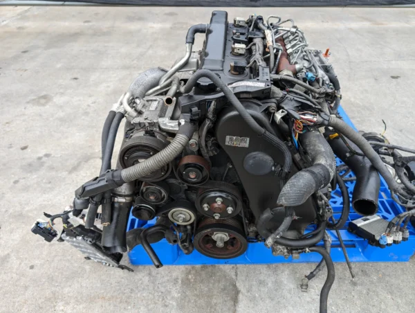 JDM Toyota 1KD-FTV D-4D DOHC 3.0L Turbo Diesel Engine and Transmission Complete - Image 3
