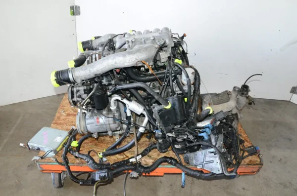 MAZDA 20B-REW TWIN TURBO COMPLETE ENGINE JDM 3 ROTOR COSMOS WIRING ECU - Image 4