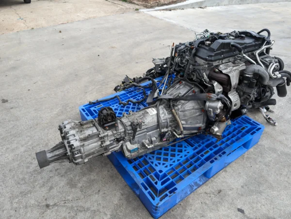 JDM Toyota 1KD-FTV D-4D DOHC 3.0L Turbo Diesel Engine and Transmission Complete - Image 7