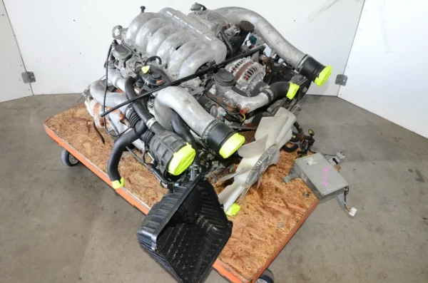 MAZDA 20B-REW TWIN TURBO COMPLETE ENGINE JDM 3 ROTOR COSMOS WIRING ECU - Image 6